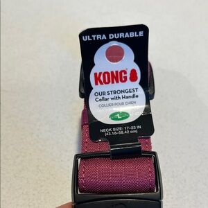 KONG Strong Dog Collar in Rich Purple